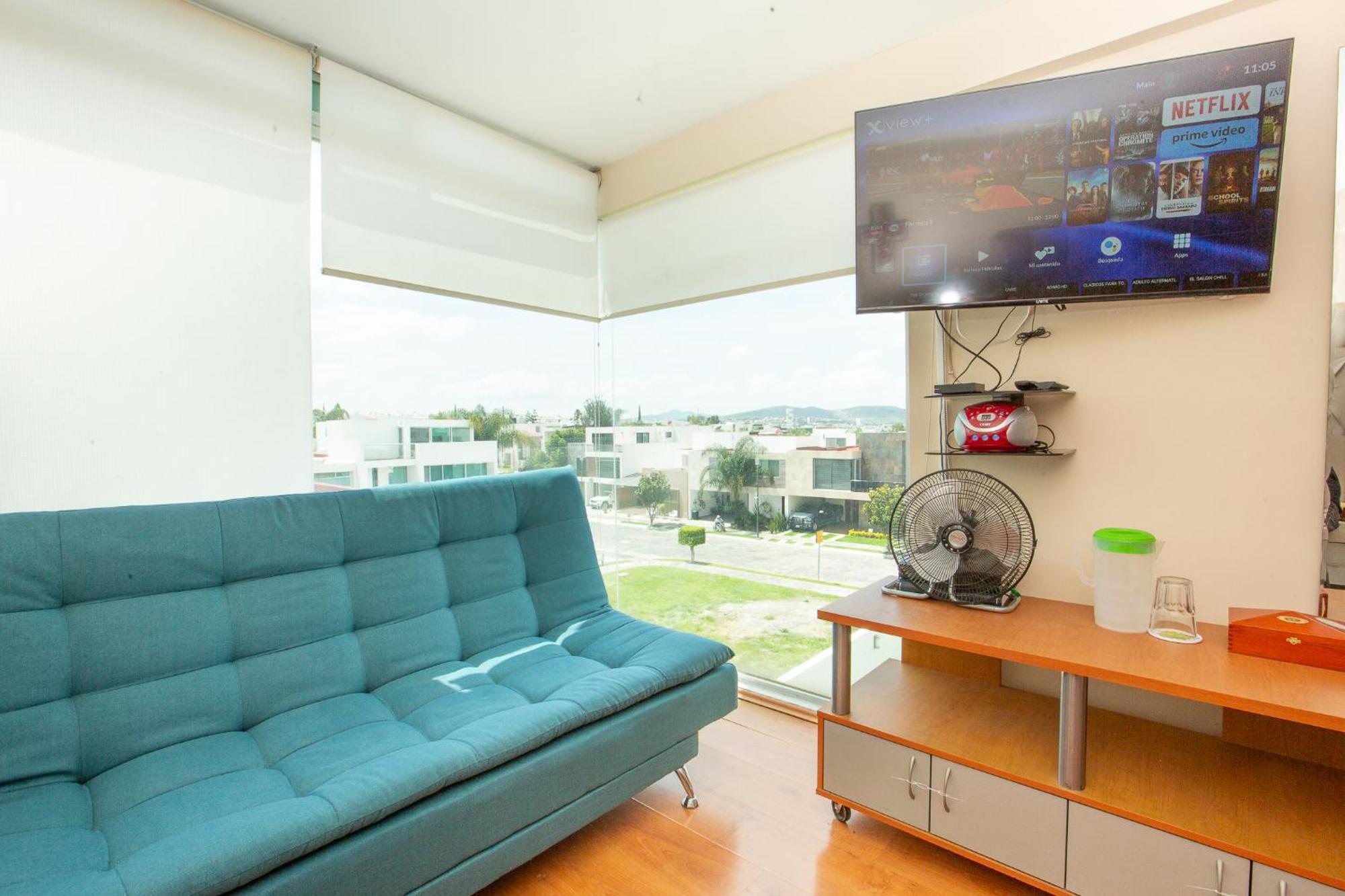Habitacion Matrimonial Con Cama Y Sofa Para Cuatro Personas Tlaxcalancingo Exterior foto